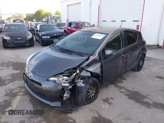 2013 Toyota Prius One with VIN JTDKDTB39D1536905, listed as a IAAI auction lot 41962613 with 212,078 mi miles and . Bid and sale history available at DreamBid. Image 6.