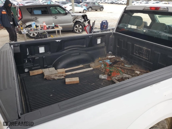 2019 Ford F-150 XL with VIN 1FTMF1C5XKKD50398, listed as a Copart auction lot 43720955 with 0 mi miles and Salvage Title. Bid and sale history available at carsss.com. Image 10.