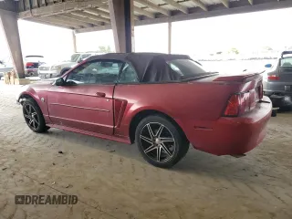 2004 Ford Mustang Deluxe z VIN 1FAFP44654F204619, wystawiony jako Copart lot #62414685 z przebiegiem 235 467 mil mil oraz Szkoda całkowita • Salvage title. Historia ofert i sprzedaży dostępna na DreamBid. Obrazek 2.