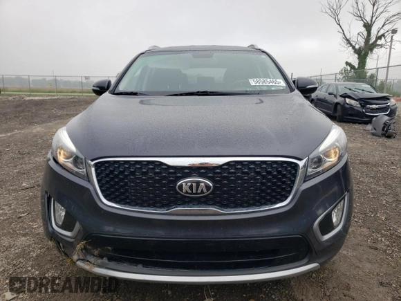 2017 Kia Sorento EX with VIN 5XYPHDA51HG222464, listed as a Copart auction lot 58585465 with 80,401 mi miles and Salvage title. Bid and sale history available at DreamBid. Image 5.