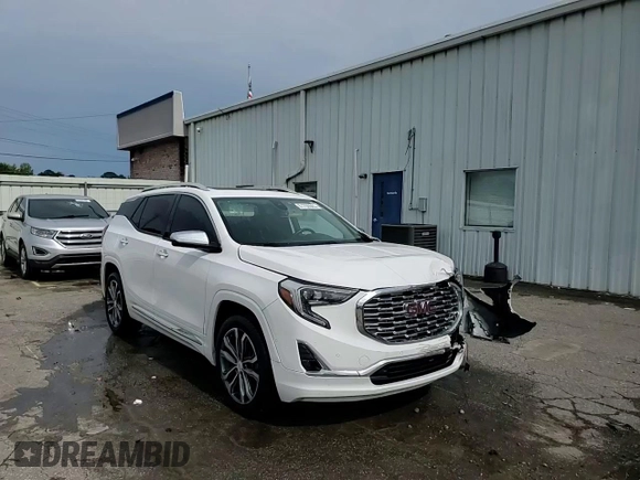 2018 GMC Terrain Denali with VIN 3GKALSEXXJL139770, listed as a Copart auction lot 61760505 with 91,484 mi miles and Salvage title. Bid and sale history available at DreamBid. Image 14.