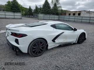 2023 Chevrolet Corvette 1LT z VIN 1G1YA2D40P5113283, wystawiony jako Copart lot #58986635 z przebiegiem Nie podano mil oraz Szkoda całkowita • Salvage title. Historia ofert i sprzedaży dostępna na DreamBid. Obrazek 3.