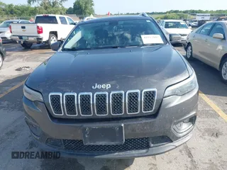 2019 Jeep Cherokee Latitude Plus with VIN 1C4PJMLX8KD418331, listed as a IAAI auction lot 42557107 with 108,096 mi miles and . Bid and sale history available at DreamBid. Image 12.