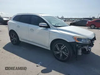 2017 Volvo XC60 R-Design with VIN YV449MRS4H2038508, listed as a Copart auction lot 59623895 with 72,194 mi miles and Salvage title. Bid and sale history available at DreamBid. Image 4.