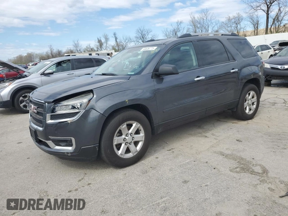 2013 GMC Acadia SLE with VIN 1GKKRPKD8DJ164253, listed as a Copart auction lot 50636775 with Not Provided miles and Salvage Title. Bid and sale history available at DreamBid. Image 1.