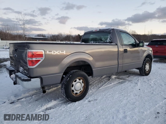 2014 Ford F-150 XL with VIN 1FTMF1EM4EKF13765, listed as a Copart auction lot 89411855 with 119,414 mi miles and Clean Title. Bid and sale history available at carsss.com. Image 3.