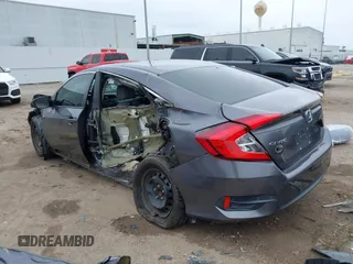 2017 Honda Civic Sedan LX with VIN 2HGFC2F63HH563674, listed as a IAAI auction lot 41633602 with 1 mi miles. Bid and sale history available at carsss.com. Image 3.