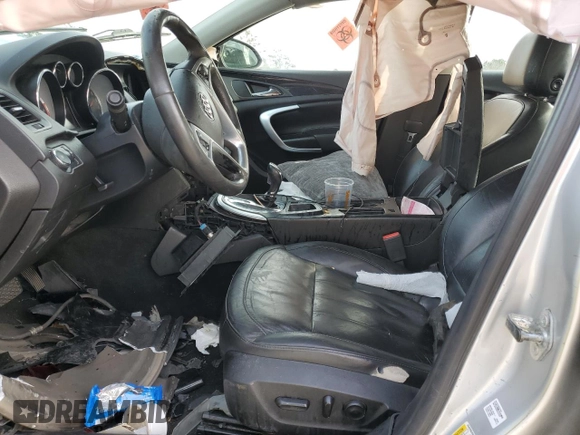 2012 Buick Regal Premium 1 with VIN 2G4GS5EK5C9112816, listed as a Copart auction lot 43335595 with 187,781 mi miles and Salvage title. Bid and sale history available at DreamBid. Image 7.