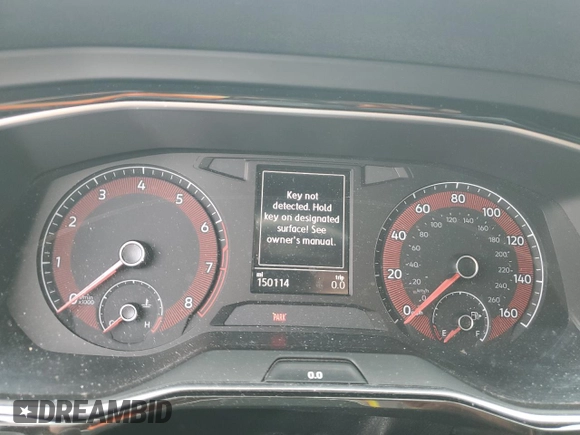 2019 Volkswagen Jetta S with VIN 3VW6T7BU7KM147858, listed as a Copart auction lot 54738625 with 150,114 mi miles and Salvage title. Bid and sale history available at DreamBid. Image 9.