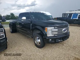 2018 Ford F-350 XL with VIN 1FT8W3CT7JEB47560, listed as a Copart auction lot 58320115 with 97,418 mi miles and Clean title. Bid and sale history available at DreamBid. Image 4.