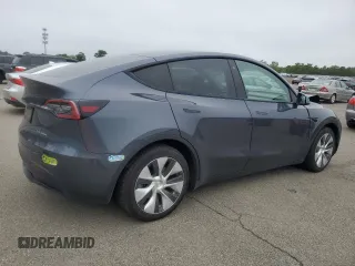 2021 Tesla Model Y Long Range z VIN 5YJYGDEE2MF204414, wystawiony jako Copart lot #59010585 z przebiegiem 56 371 mil mil oraz Szkoda całkowita • Salvage title. Historia ofert i sprzedaży dostępna na DreamBid. Obrazek 3.