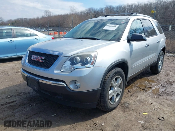2012 GMC Acadia SLE with VIN 1GKKVPED7CJ127331, listed as a IAAI auction lot 41893081 with 167,421 mi miles. Bid and sale history available at carsss.com. Image 2.