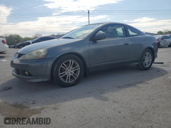 2006 Acura RSX with VIN JH4DC54826S011390, listed as a Copart auction lot 50814465 with 133,009 mi miles and Salvage Title. Bid and sale history available at carsss.com. Image 1.