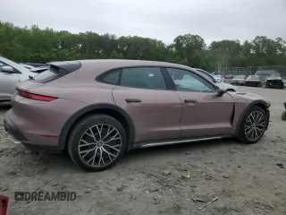2022 Porsche Taycan 4 with VIN WP0BA2Y11NSA67820, listed as a Copart auction lot 58346275 with 45,976 mi miles and Salvage title. Bid and sale history available at DreamBid. Image 3.