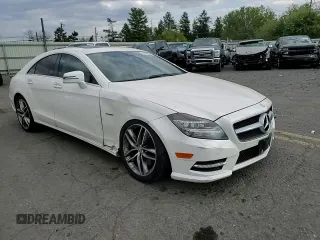 2012 Mercedes-Benz CLS-Class CLS 550 with VIN WDDLJ9BB2CA035124, listed as a Copart auction lot 74322284 with 80,823 mi miles and Salvage Title. Bid and sale history available at carsss.com. Image 10.