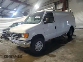 2007 Ford Econoline Cargo Commercial with VIN 1FTNE24W07DA92389, listed as a Copart auction lot 49536305 with Not provided miles and Clean title. Bid and sale history available at DreamBid. Image 1.