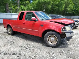 1998 Ford F-150 with VIN 1FTZX1760WNB98481, listed as a Copart auction lot 55586895 with 156,331 mi miles and Salvage title. Bid and sale history available at DreamBid. Image 4.