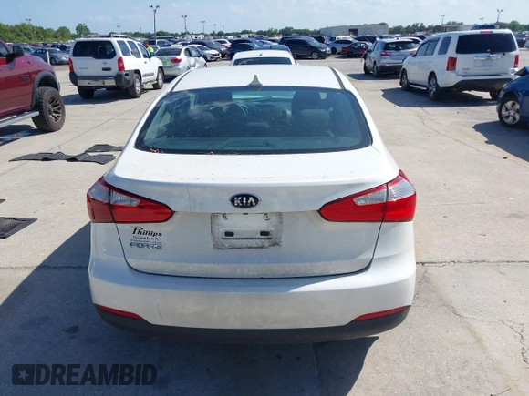 2016 Kia Forte LX with VIN KNAFX4A65G5503050, listed as a IAAI auction lot 41933756 with 156,311 mi miles. Bid and sale history available at carsss.com. Image 17.