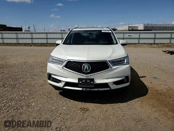2017 Acura MDX Advance with VIN 5FRYD4H85HB004355, listed as a Copart auction lot 53860985 with 68,241 mi miles and Salvage title. Bid and sale history available at DreamBid. Image 15.