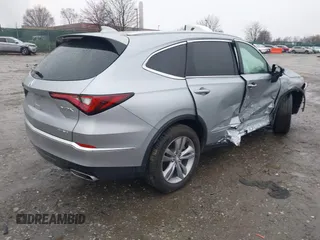 2023 Acura MDX with VIN 5J8YE1H34PL003499, listed as a IAAI auction lot 41848928 with 44,517 mi miles and . Bid and sale history available at DreamBid. Image 4.