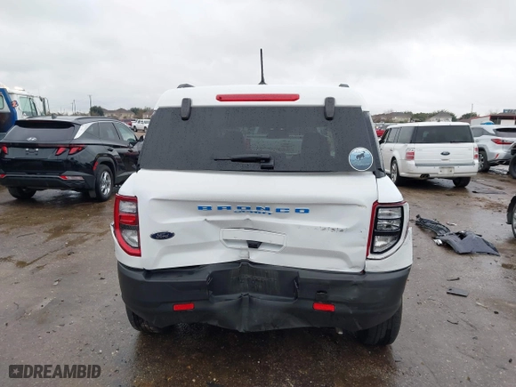 2023 Ford Bronco Sport Big Bend with VIN 3FMCR9B60PRE30108, listed as a IAAI auction lot 41560902 with 21,046 mi miles. Bid and sale history available at carsss.com. Image 16.