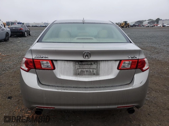 2010 Acura TSX with VIN JH4CU2F60AC001396, listed as a Copart auction lot 59437595 with 156,289 mi miles and Clean title. Bid and sale history available at DreamBid. Image 6.