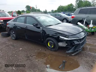 2024 Hyundai Elantra SEL with VIN KMHLS4DG0RU643875, listed as a IAAI auction lot 42496674 with 74,487 mi miles and . Bid and sale history available at DreamBid. Image 6.