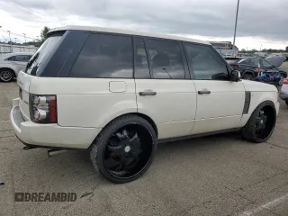 2010 Land Rover Range Rover SC with VIN SALMF1E48AA312377, listed as a Copart auction lot 58079295 with 155,103 mi miles and Salvage title. Bid and sale history available at DreamBid. Image 3.