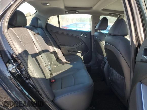 2015 Kia Optima SX Turbo with VIN 5XXGR4A63FG471338, listed as a Copart auction lot 48134875 with 81,358 mi miles and Salvage Title. Bid and sale history available at carsss.com. Image 10.