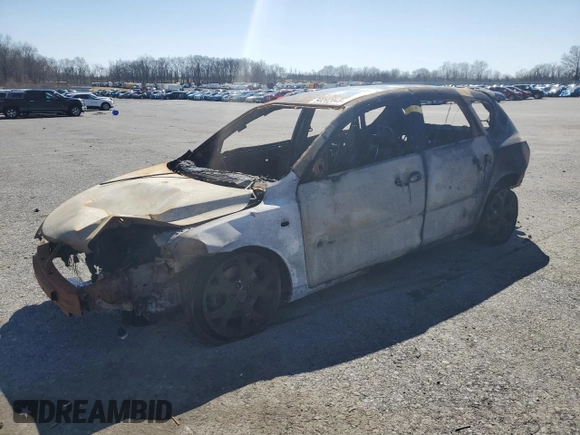 2008 Mazda 3 s GT *Ltd Avail* with VIN JM1BK344881871073, listed as a Copart auction lot 50202045 with Not Provided miles and Salvage Title. Bid and sale history available at carsss.com. Image 1.
