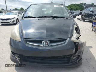 2008 Honda Fit Sport with VIN JHMGD386X8S034118, listed as a Copart auction lot 54849035 with 128,473 mi miles and Clean Title. Bid and sale history available at carsss.com. Image 5.