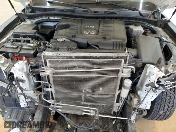 2019 Infiniti QX80 Luxe with VIN JN8AZ2NC0K9460111, listed as a Copart auction lot 53490725 with 148,061 mi miles and Salvage Title. Bid and sale history available at DreamBid. Image 12.