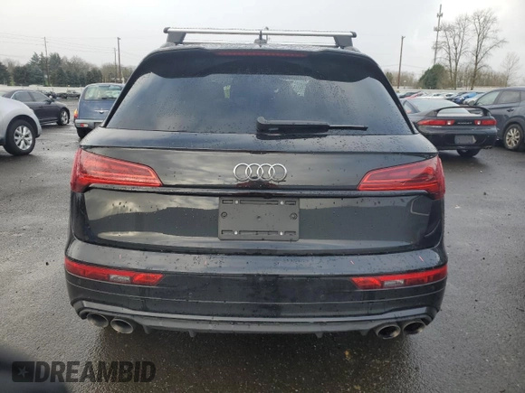 2023 Audi SQ5 Premium Plus with VIN WA1B4AFY2P2135344, listed as a Copart auction lot 86638264 with 15,897 mi miles and Salvage Title. Bid and sale history available at carsss.com. Image 6.