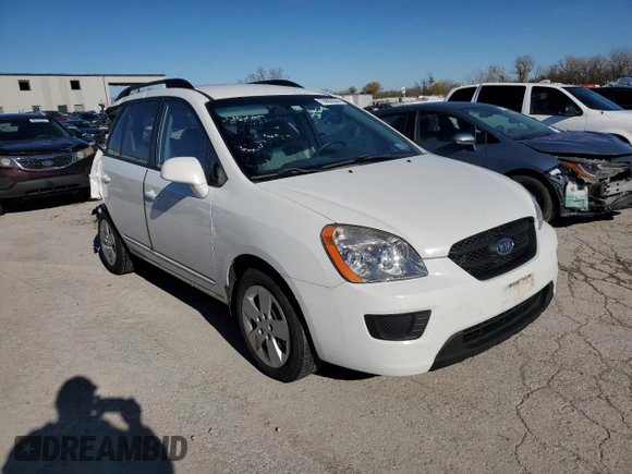 2009 Kia Rondo LX Base with VIN KNAFG528197222070, listed as a Copart auction lot 79863504 with 181,878 mi miles and Salvage Title. Bid and sale history available at carsss.com. Image 4.