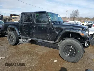 2022 Jeep Gladiator Rubicon с VIN 1C6JJTBG0NL163323, выставлен на аукционе Copart как лот 44919205 с пробегом 7 817 миль миль и Списание • Salvage title. История ставок и продаж доступна на DreamBid. Изображение 4.
