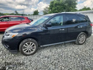 2016 Nissan Pathfinder S with VIN 5N1AR2MNXGC629880, listed as a Copart auction lot 64943975 with 111,028 mi miles and Clean title. Bid and sale history available at DreamBid. Image 1.