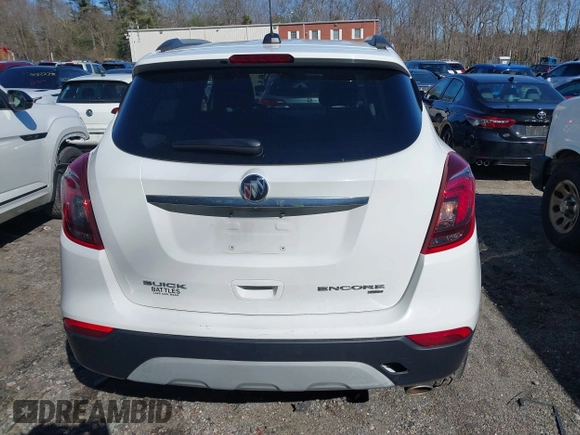 2018 Buick Encore Preferred with VIN KL4CJESB8JB644867, listed as a IAAI auction lot 41743106 with 109,821 mi miles. Bid and sale history available at carsss.com. Image 17.