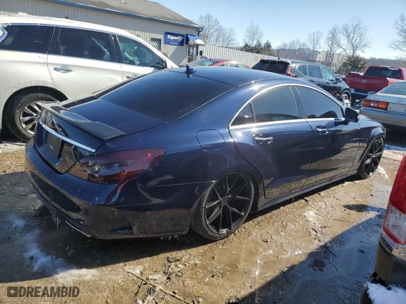 2017 Mercedes-Benz CLS with VIN WDDLJ9BB5HA195165, listed as a Copart auction lot 44381195 with 42,686 mi miles and Salvage Title. Bid and sale history available at carsss.com. Image 3.