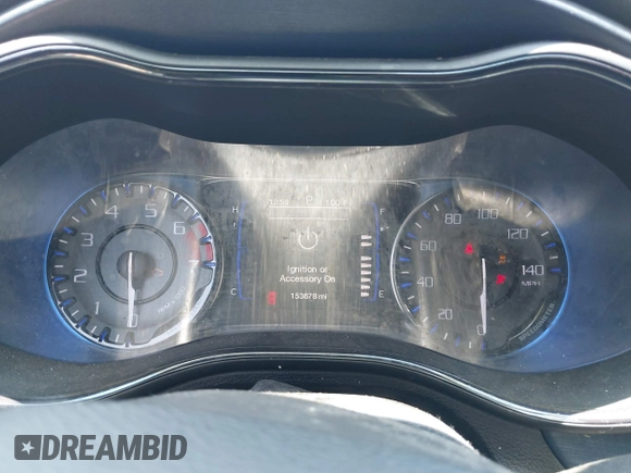 2015 Chrysler 200 S with VIN 1C3CCCBB6FN721931, listed as a IAAI auction lot 42400501 with 153,678 mi miles and . Bid and sale history available at DreamBid. Image 7.