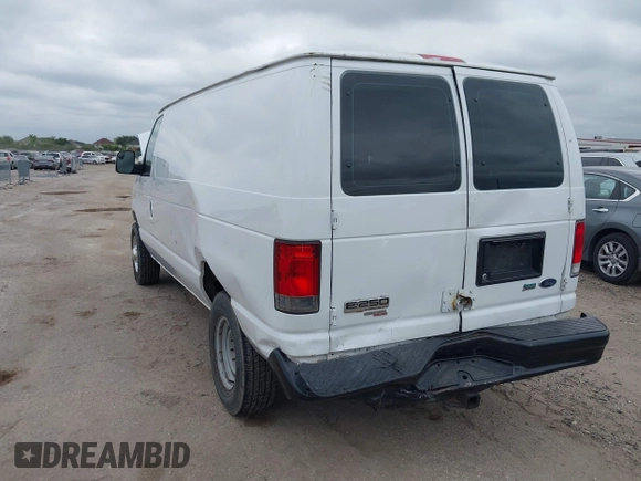 2014 Ford Econoline Cargo Commercial with VIN 1FTNE2EL9EDA25209, listed as a IAAI auction lot 42046588 with 131,520 mi miles and . Bid and sale history available at carsss.com. Image 3.