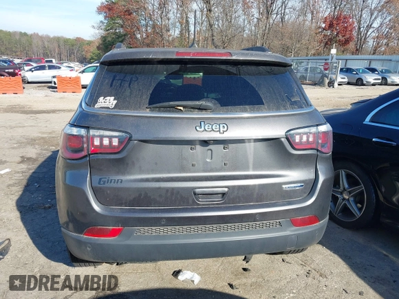 2020 Jeep Compass Latitude w/Sun/Safety Pkg with VIN 3C4NJCBB2LT241780, listed as a IAAI auction lot 41118805 with 74,891 mi miles. Bid and sale history available at carsss.com. Image 16.