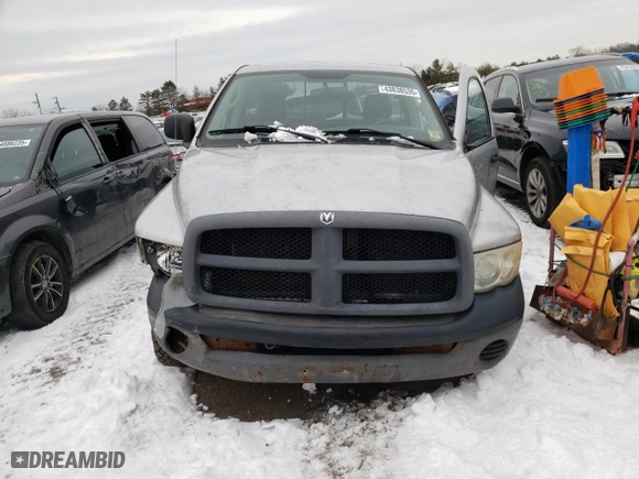 2005 Dodge Ram 1500 SLT with VIN 1D7HU16NX5J608275, listed as a Copart auction lot 43838535 with 195,901 mi miles and Salvage Title. Bid and sale history available at carsss.com. Image 5.