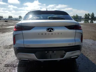 2022 Infiniti QX55 Sensory with VIN 3PCAJ5L31NF105496, listed as a Copart auction lot 66185705 with 42,051 mi miles and Salvage title. Bid and sale history available at DreamBid. Image 6.