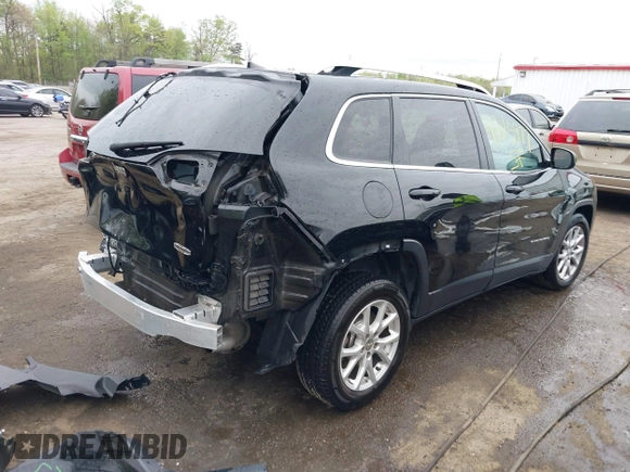 2018 Jeep Cherokee Latitude Plus with VIN 1C4PJLLX7JD504352, listed as a IAAI auction lot 42015977 with 85,157 mi miles and . Bid and sale history available at DreamBid. Image 4.
