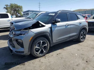 2023 Chevrolet TrailBlazer RS with VIN KL79MTSL9PB168249, listed as a Copart auction lot 66325464 with 25,071 mi miles and Salvage Title. Bid and sale history available at DreamBid. Image 1.