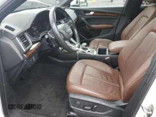 2018 Audi Q5 Premium Plus with VIN WA1BNAFY3J2082867, listed as a Copart auction lot 61017895 with 85,070 mi miles and Salvage title. Bid and sale history available at DreamBid. Image 7.