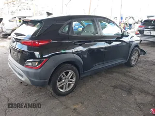 2022 Hyundai Kona Preferred with VIN KM8K22AB6NU765014, listed as a IAAI auction lot 41939176 with 69,522 mi miles and . Bid and sale history available at carsss.com. Image 4.