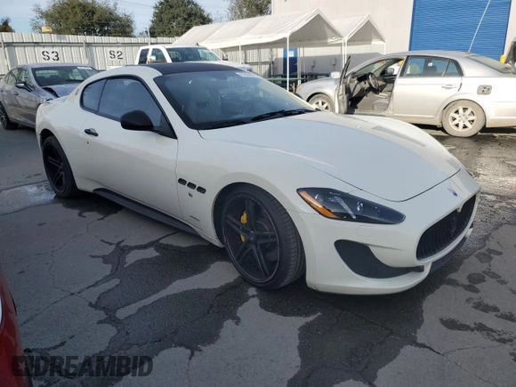 2013 Maserati GranTurismo Sport with VIN ZAM45VLA3D0069724, listed as a Copart auction lot 47804575 with 84,089 mi miles and Salvage title. Bid and sale history available at DreamBid. Image 4.