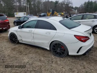 2018 Mercedes-Benz CLA with VIN WDDSJ5CB6JN541063, listed as a Copart auction lot 82601314 with 81,185 mi miles and Clean Title. Bid and sale history available at carsss.com. Image 2.