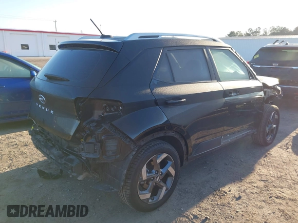 2023 Hyundai Venue Limited with VIN KMHRC8A38PU265821, listed as a IAAI auction lot 41823538 with 50,791 mi miles and . Bid and sale history available at DreamBid. Image 4.